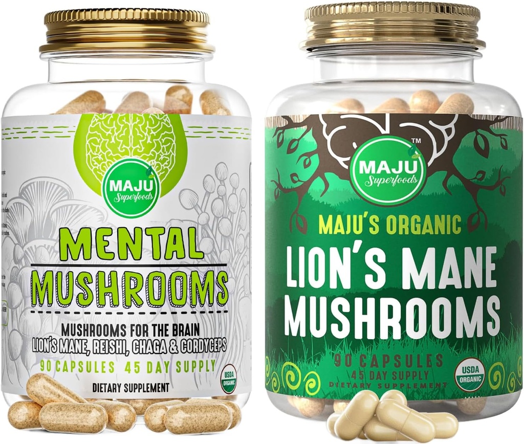 Maju Superfoods Sienikapselit Bundle