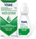 Visine Allergy Eye Relief Multi- Action Antihistamiini & punoitus Reliever Eye Drops Feniramiini Maleaatti & Naphatsoliini HCl, Allergy Eye Drop hoito punainen, kutiava silmät, 0,5 fl. oz