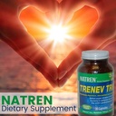 Bioterapia Natren Trenev Trio Probiootti Kapseli - kolmen in One Dairy- Free Dietary Supplement - terveen suoliston Flora, Aid Digestion & Imeytyminen - 30 kapselia Jokainen 30 miljardia PMY