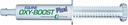 Oxy-Gen Oxy-Boost Probiotic Electrolyte Paste hevosille . Sisältää E-vitamiinia, Omega 3, Omega 6 ja Octacosanol parantaa suorituskykyä. Valmistettu Yhdysvalloissa