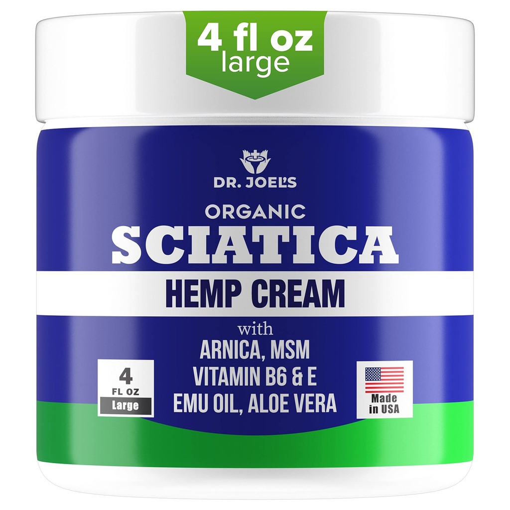 Iciatica Cream - Premium Sciatica Cream - Nopea imeytyminen & Maksimi Relief - 4 oz Suuri arvo Pack - valmistettu Yhdysvalloissa