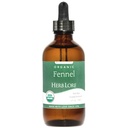 Herb Lore Organic Fennel Seed Tincture - rauhoittaa Gas & turvotus - Imetys Tuki täydentää - 4 fl oz