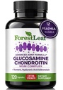 Glukosamiini Chondroitin MSM Complex Supplement - Triple Strength 1200mg Joint Support Supplement for Women & Men with Turmeric, Hyaluronic Acid and Bromelain for Muscle Joustavuus - 120 Caps