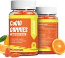 CoQ10 Gummies 200mg, Vegan Supplement for Energy Production, non-GMO, Gluteenittomat (120 Gummia)