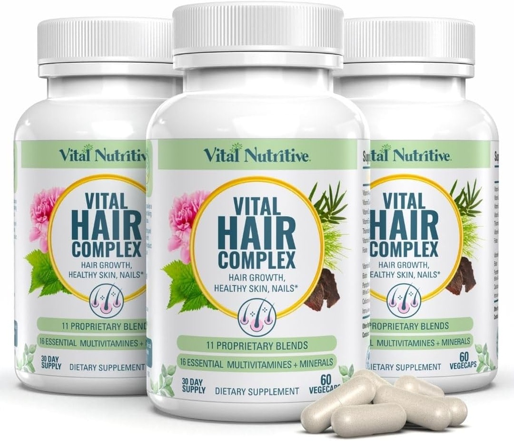 Elintoiminnot hiusten Complex - Hiusten kasvu vitamiinit naisille ja miehille -Biotin & B-vitamiini -Hair kasvu täydentää terveille hiuksille iho ja kynnet -Hormone & gluteeniton -Hair vitamiineja naisille
