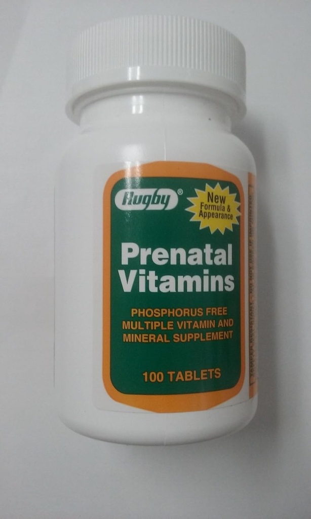 Rugby prenataali vitamiineja, 100 tablettia per pullo