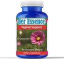 Hänen Essence Womens Probiootti Gut Health, Prebiootit ja Probiootit naisille Ruoansulatusterveys & pH Balance, Immunosupport ja Gut Health, Flora Balance, Gluten & Soy Free, 60 kapselia