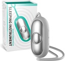 Sleep Aid Device - Sleep Instrument | Two Modes Compact Handheld Relaxation Tool för bättre sömn, ångesthjälp och förbättra fokus, bra för hem eller resor (Silver)
