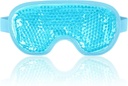 NEWGO Cooling Eye Mask för Puffy Eyes, Cold Eye Mask Eye Ice Pack för After Eyes Surgery, spänning Stress Relief, Itchy Eyes, Headaches, Dark Circles - Blue