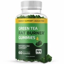 Green Tea Fat Burner Gummies for Weight Loss 