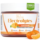 Zero Sugar - Tangerine Electrolytes Powder - Virkistävä nesteytys - Kofeiiniton energia kaikki luonnolliset ainesosat - Vegaani, Keto & Paleo - Sokerittomia Electrolyyttejä Hydration Drink Mix - 30 tarjoilua