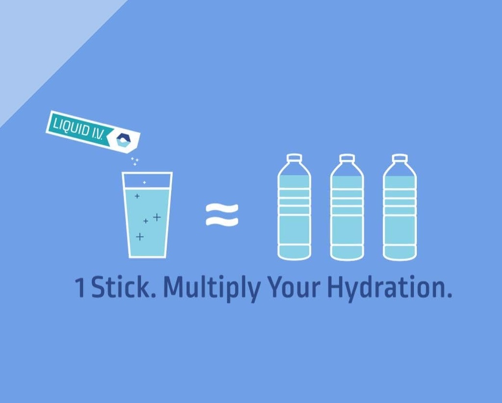 Liquid IV Hydration Multiplier Variety Pack Electrolyte Powder (6 luku: Sitruunalime, Passion Fruit, Acai Berry) täydennysosa parantaa vettä tai juomaa - nestemäinen I V Elektrolyyttejä kuivumiseen