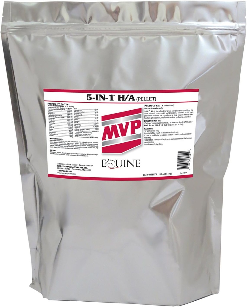 MVP 5-i-1 H/A (10lb) Allt i ett stöd för hästar.