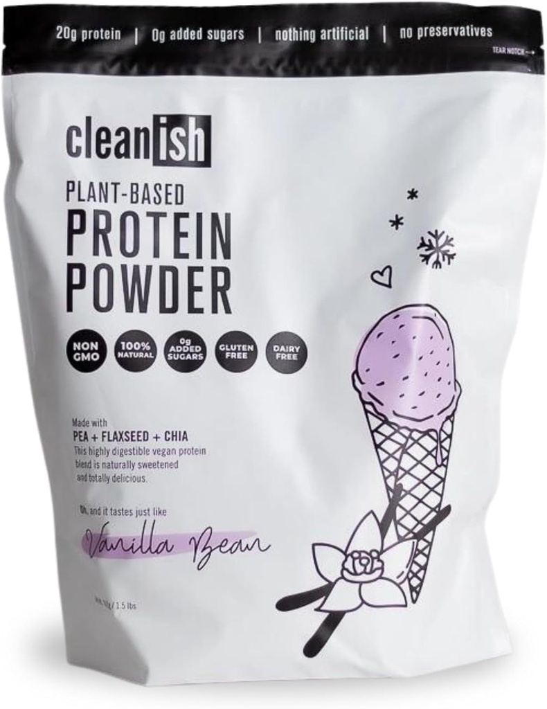 puhdas kasvipohjainen proteiini (Vanilla Bean)