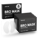BRO MASK Under eye Patchs for Men Ihonhoito ... Jäähdyttävät silmänaamarit tummille ympyröille ja puffiness, ikääntymisenesto Hydrogel Pads kanssa Bakuchiol, kofeiini & niacinamidi, silmälaukut hoito miehille (6 paria)