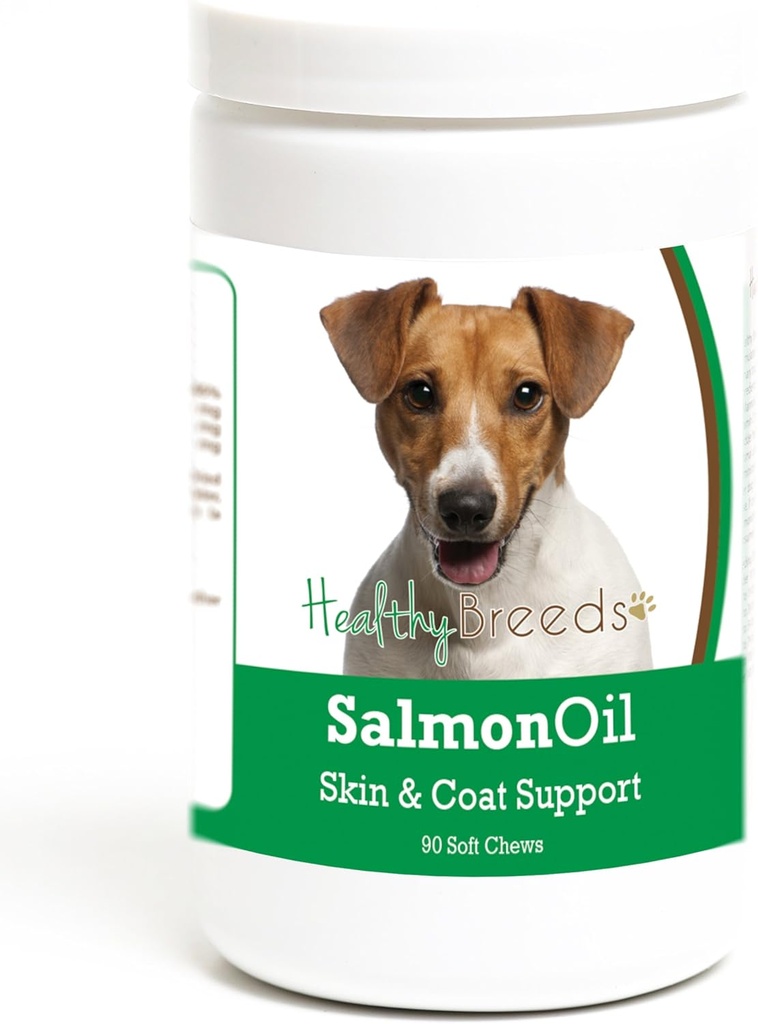 Terve rodut Jack Russell Terrier Salmon Oil Soft Chews 90 Count