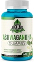 Ashwagandha Gummies - 60 Count - Mixed Berry, KSM-66, Vegan, Plant Based, ei-GMO, Gluteenittomat & liivate Free Relax