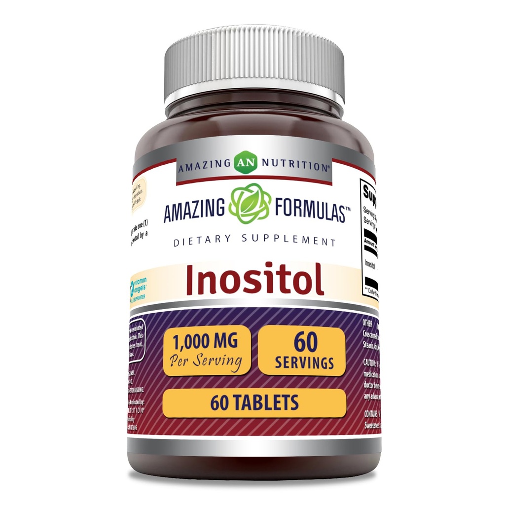 Amazing Formula Inositol 1000 mg Supplement ...