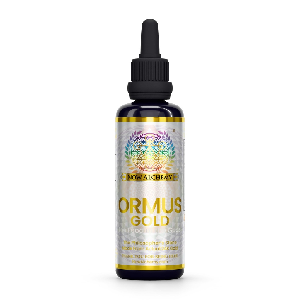 24K ORMUS Gold - från pionjärerna i ORMUS. Ocean Plasma Minerals med faktiskt 24K Monoatomic Gold. Heligt älskling med vördnad.