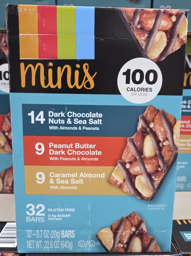 Kind Minis Variety Pack 32 Bar 22,4oz 640g Box