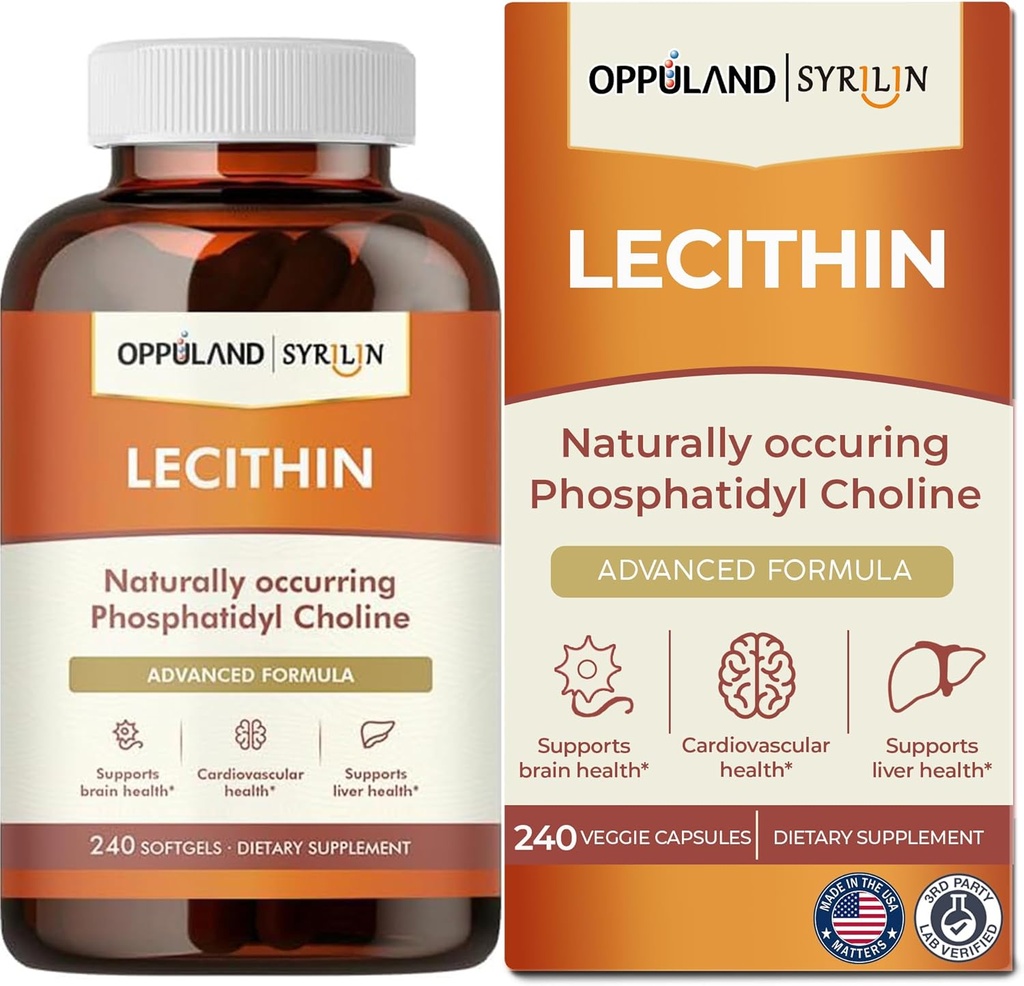 Lecitin-240 Softgels-Supports Brain Health