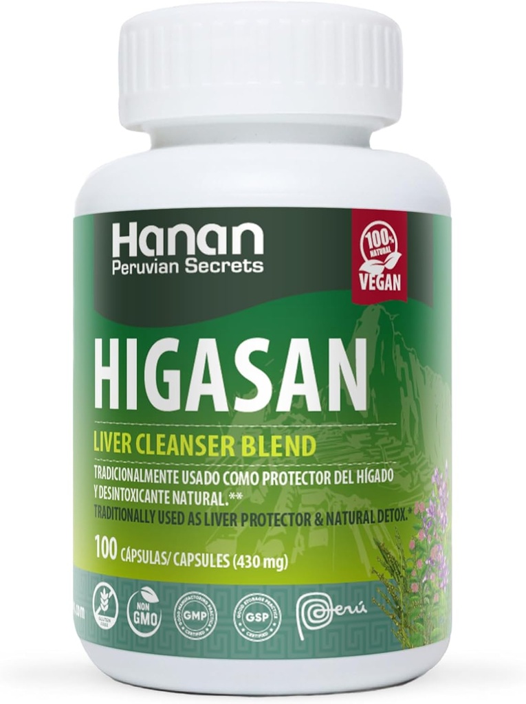 Hanan Higasan Liver Cleanser Blend ... 100 kapselia...