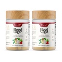 Snap Supplements Blood Sugar Blend, CoQ10, Cinnamon, Alpha Lipoic Acid och Gymnema, Sugar Free, 60 kapslar, 2 Pack