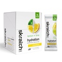 Skratch Labs Unsweetened Electrolyte Powder Packets - Everyday Hydration - Sport Drink Mix - Sugar Free - Electrolytes Booster- Lemon + Lime - 15 portioner - Keto, Paleo, Vegan, Non-GMO