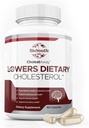 BioYouth Labs Natural Cholesterol Lägre Support Supplement för vuxna - Nutritious Blend of Garlic, Berberine, Coca Extract & Soy Lecithin - 60 kapslar