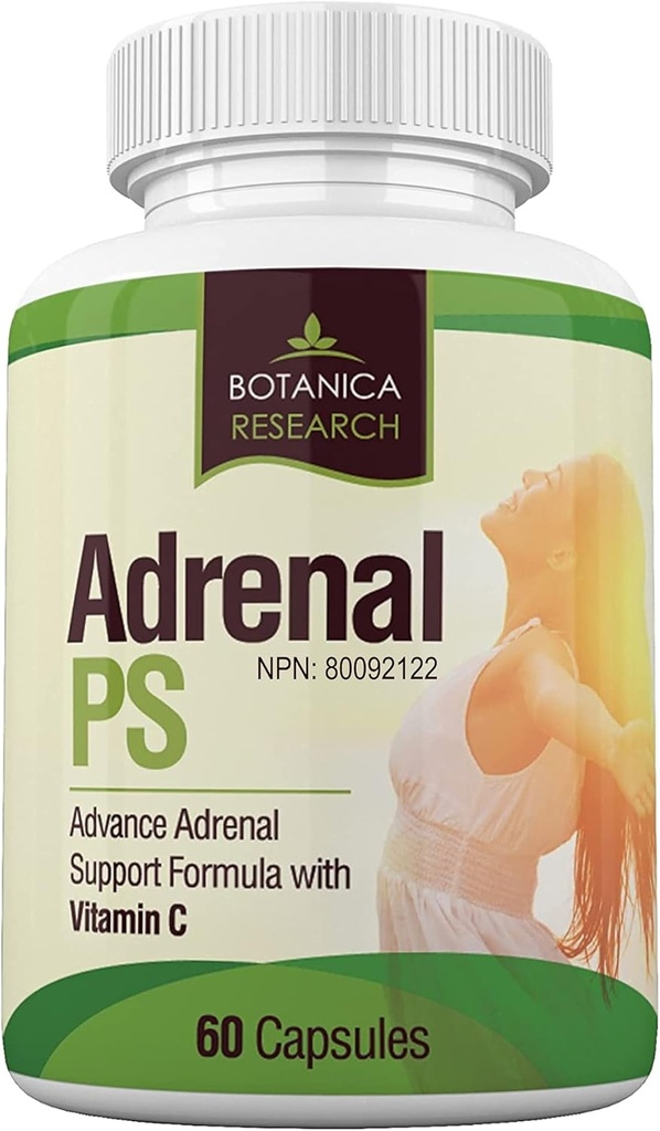 Lisäravintolisänä Premium Rhodiola Rosea Herb Extract, L-tyrosiini, Panax Ginseng, Holy Basil - PS Cortisol Gland Complex terveyden riittämättömyys Rauhoitu energiavaste