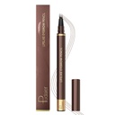 Microblading Eyebrow Pen, Magic Eyebrow Pencil för kvinnor med 4 Fork Tips, Vattentät Brow Makeup Pen, naturligt utseende, hår som stroke, lång bärande