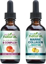 Miksi ei luonnon B-vitamiinia kompleksi neste tipat ja Marine Liquid Collagen hiukset, iho ja kynnet