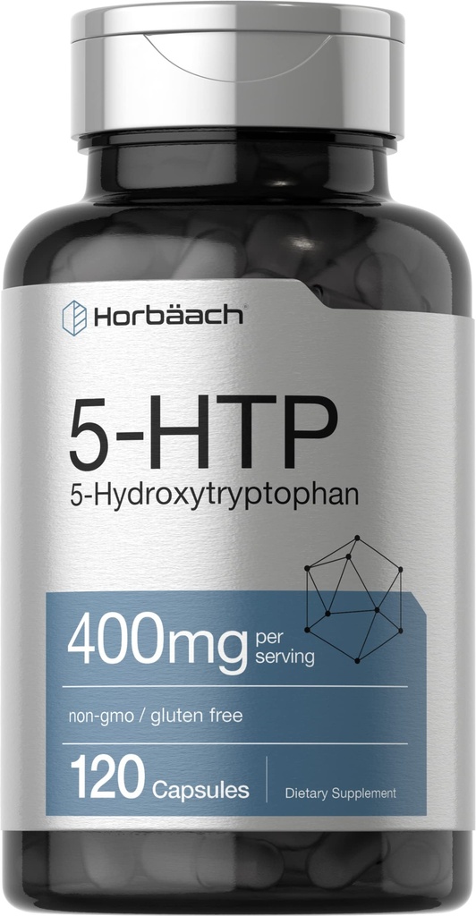 Horbäach 5HTP 400 mg kapselit 120 Count ...