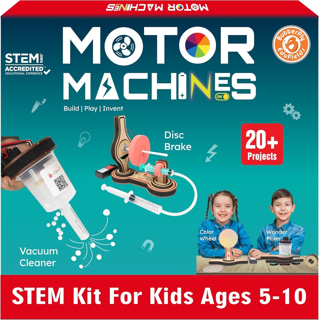 Perhonen EduFields 20in1 STEM Projects Kit lapsille Ikä Ikä 5-7 6-8 8-10 ...
