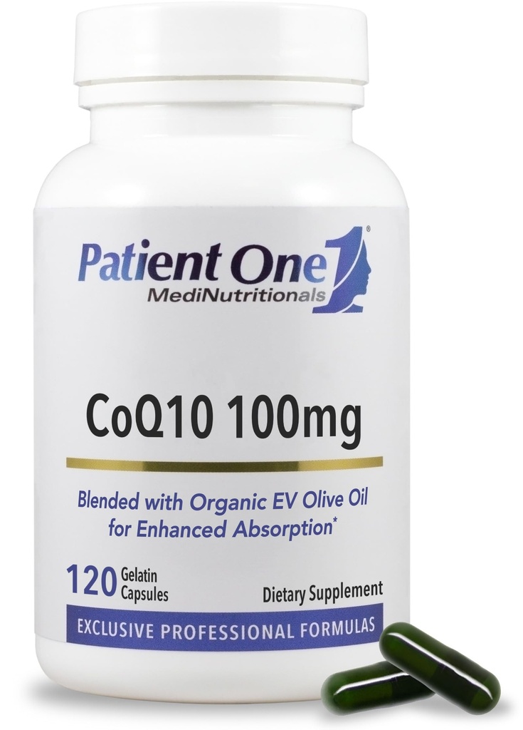 Potilas Yksi Coenzyme Q10 (CoQ10) 100 mg 