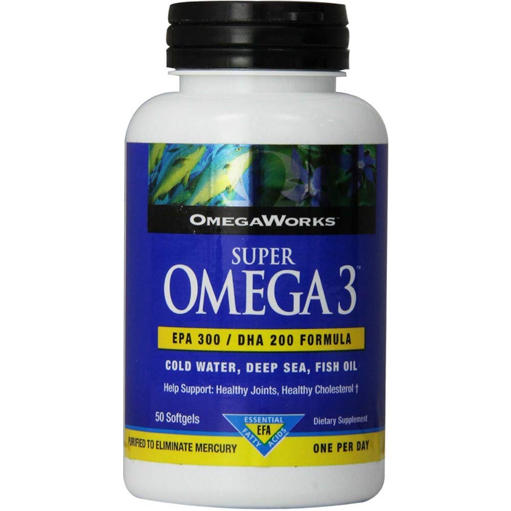OMEGA TYÖT SUPER OMEGA 3 SFGL Koko: 50
