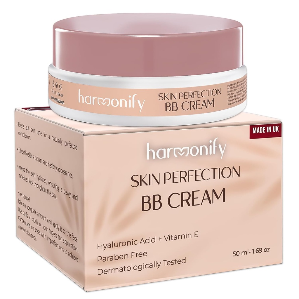 BB Kosteuttava Cream hyaluronihappoa ja E-vitamiinia, Body ja Face Moisturizer kuivalle iholle . Päivittäinen Kosteuttaja, öljytön, hajuton, ei-kodedogeeninen, valmistettu Euroopassa