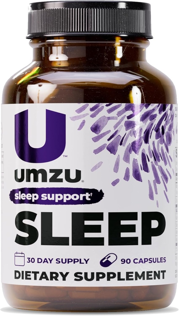 UMZU Magnesium uni tuki täydentää GABA ja L-Theanine, täydellinen kehon rentoutumista ja mielialan tuki, ei-melatonin Formula - 180 kapselia