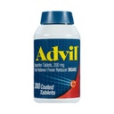 Advil Pain Reliever och Fever Reducer, smärtlindringsmedicin med Ibuprofen 200mg för huvudvärk, Backache, Menstrual smärta och gemensam smärtlindring - 300 belagda tabletter