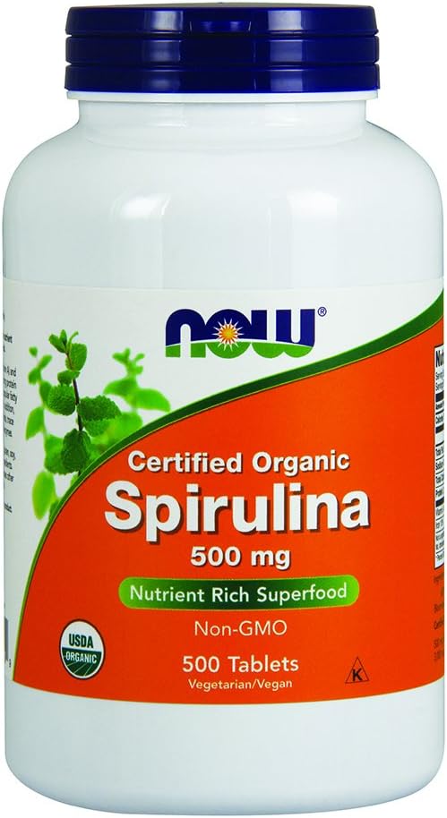 Nyt Spirulina 500 mg 500 tablettia