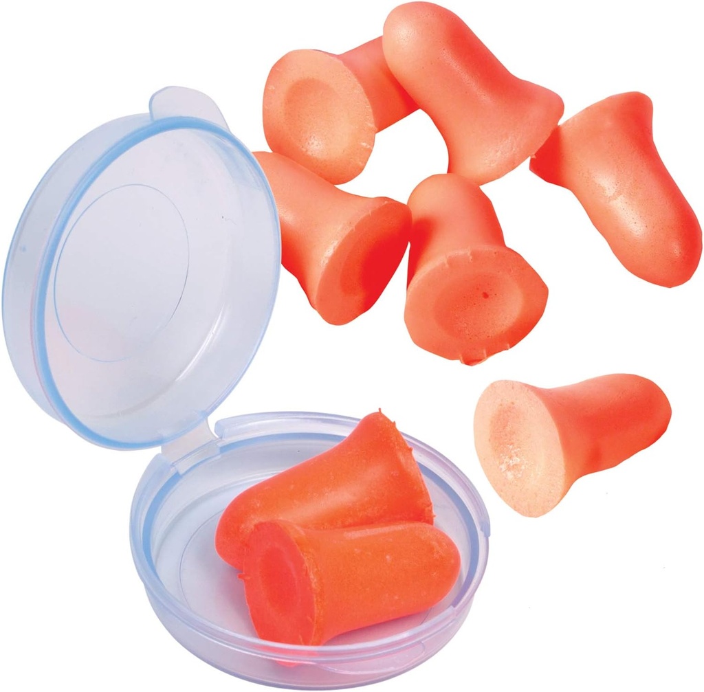 Apex Soft Vaahto korva liittimet tapauksessa, NRR 33db, 1 paketti, 4 paria kussakin pakkauksessa