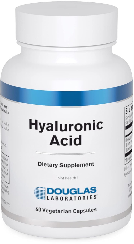 Douglas Laboratories Hyaluronic Acid 70 mg Hyaluronic Acid for Joint and Skin Health 60 kapselia