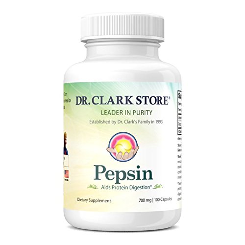 Clark Pepsin Supplement, 700 mg, 100 liivatekapselia