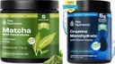 AVAIN NUTRIENTS Matcha Powder & Creatiini Monohydraatti Bundle 