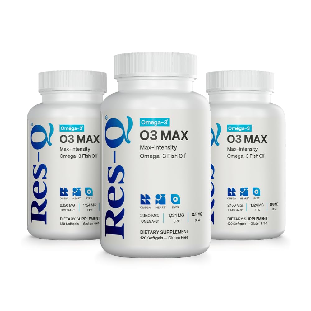 Res-Q O3 MAX Omega-3 kapselit (3 pk)