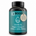 BoostCeutics Vegan Omega 3 Supplement 500mg Dha Epa Vegan Softgels - Ei pihvejä Ei GMO:ita Gluteeniton 60 Ct Heart and Brain Health