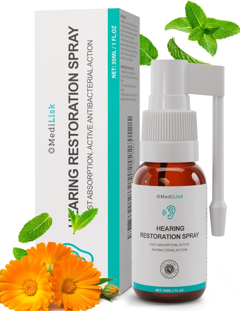 Medilisk audio restauration Spray Earwax Cleaning & Ear Care Solution