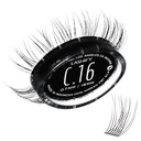 Lashify Curl 16mm Gossamer Eyelash Extensions Refill, Black, DIY False Lashes för en naturlig look