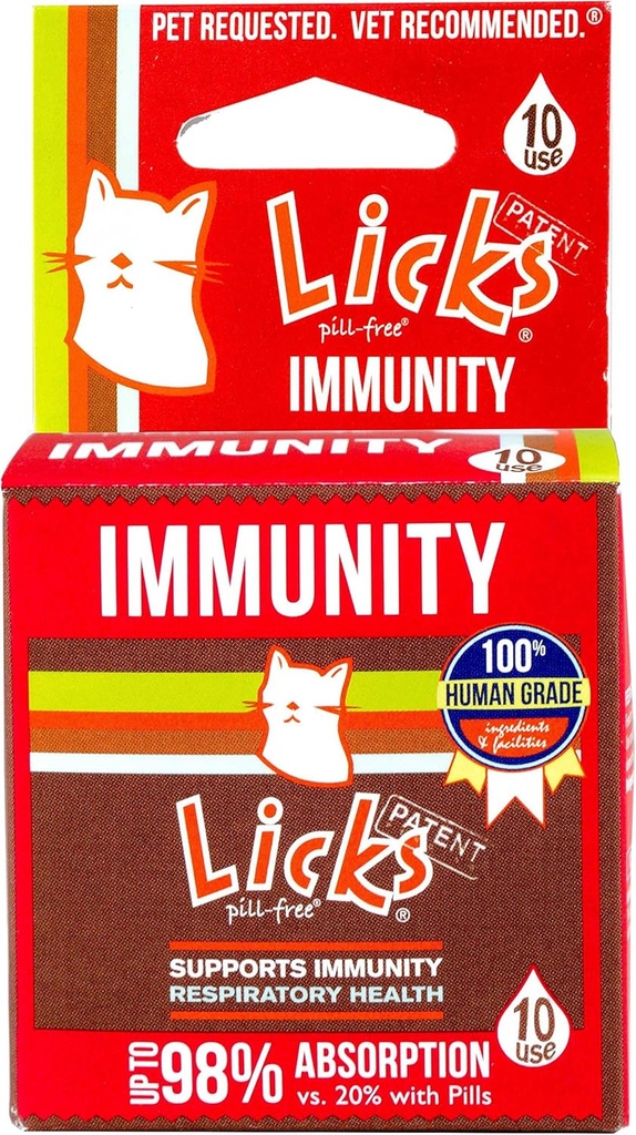 Nuolet Pill-free Cat Immunoimmuniteetti - Immunosupport Cat Supplies - Hengitysteiden lisäravinteet - Terveys tarvikkeet - Gel Packets - 10 Käyttö