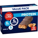 Kuitu Yksi purukuminen proteiinipatukka, karamellipähkinä, proteiinipalat, 10 ct